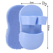 Mini Finger Face Wash Brush Soft Silicone Deeply Clean Pores Remove Dead Skin Cells Makeup Brushes Baby Shampoo Baby Bath Brush