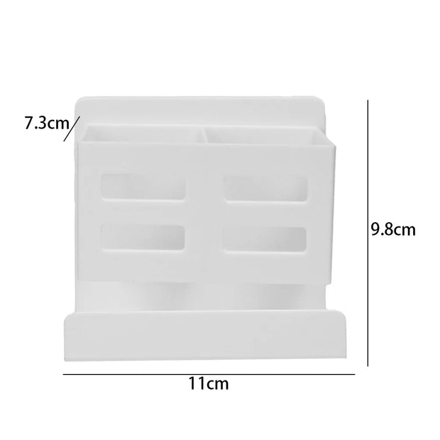 Bathroom Shelf Makeup Storage Organizer No Drill Toiletries Shelves Wall Mount Comb Skin Care Product Rack Bathroom Accessories