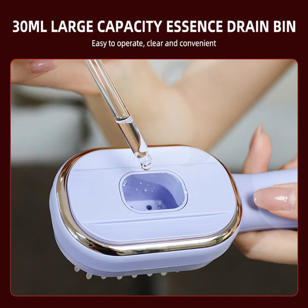 Scalp massage comb red light head hair care comb electric massager multi-function essence liquid medicine introduction
