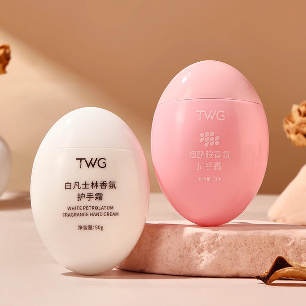 TWG Moist Hand Cream Egg Shaped Hydrating Essence Multi-purpose Fine Fragrance Hand Cream Hands Care Beauty Skincare Women