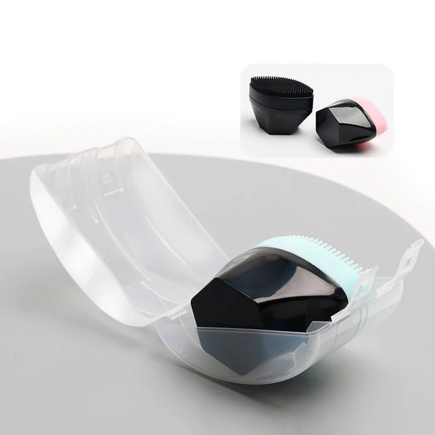 Silicone Face Cleansing Brush Facial Deep Pore Skin Care Scrub