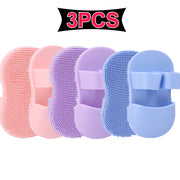 Mini Finger Face Wash Brush Soft Silicone Deeply Clean Pores Remove Dead Skin Cells Makeup Brushes Baby Shampoo Baby Bath Brush