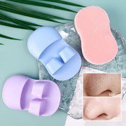 Mini Finger Face Wash Brush Soft Silicone Deeply Clean Pores Remove Dead Skin Cells Makeup Brushes Baby Shampoo Baby Bath Brush