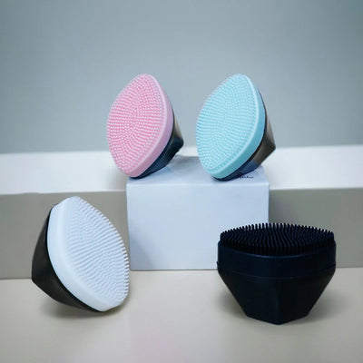 Silicone Face Cleansing Brush Facial Deep Pore Skin Care Scrub