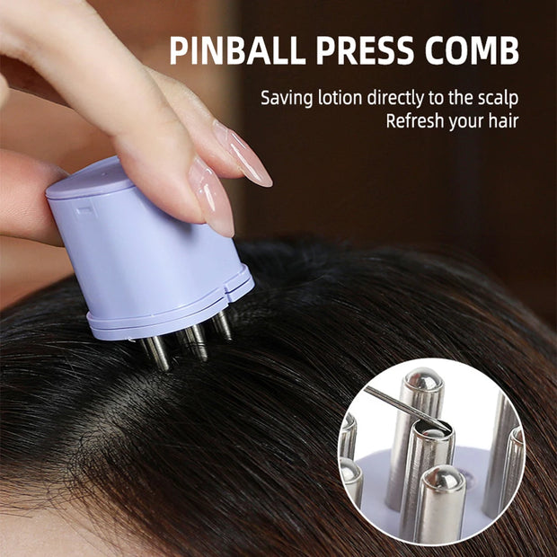Scalp massage comb red light head hair care comb electric massager multi-function essence liquid medicine introduction